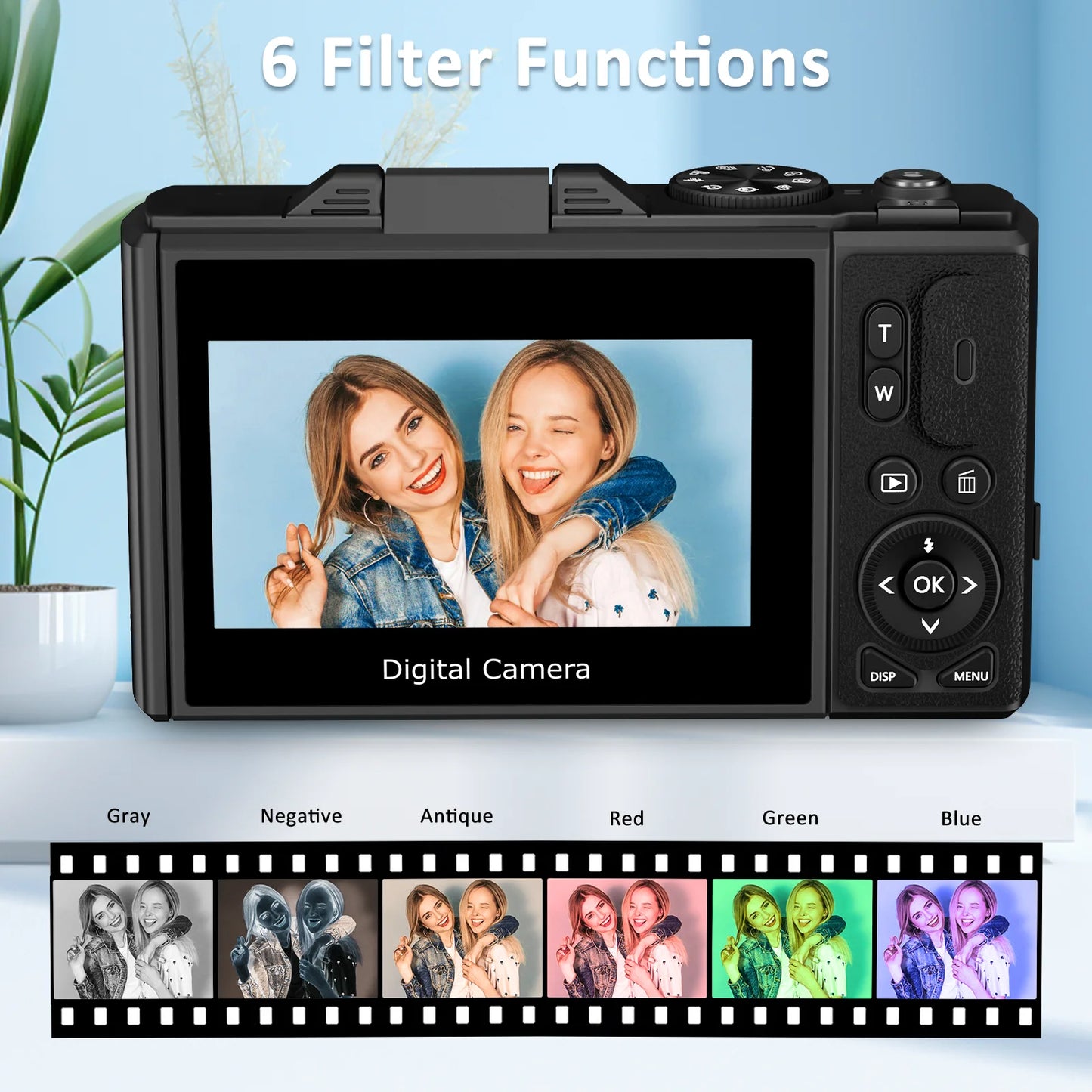 Digital Camera for Photography 4K 64MP