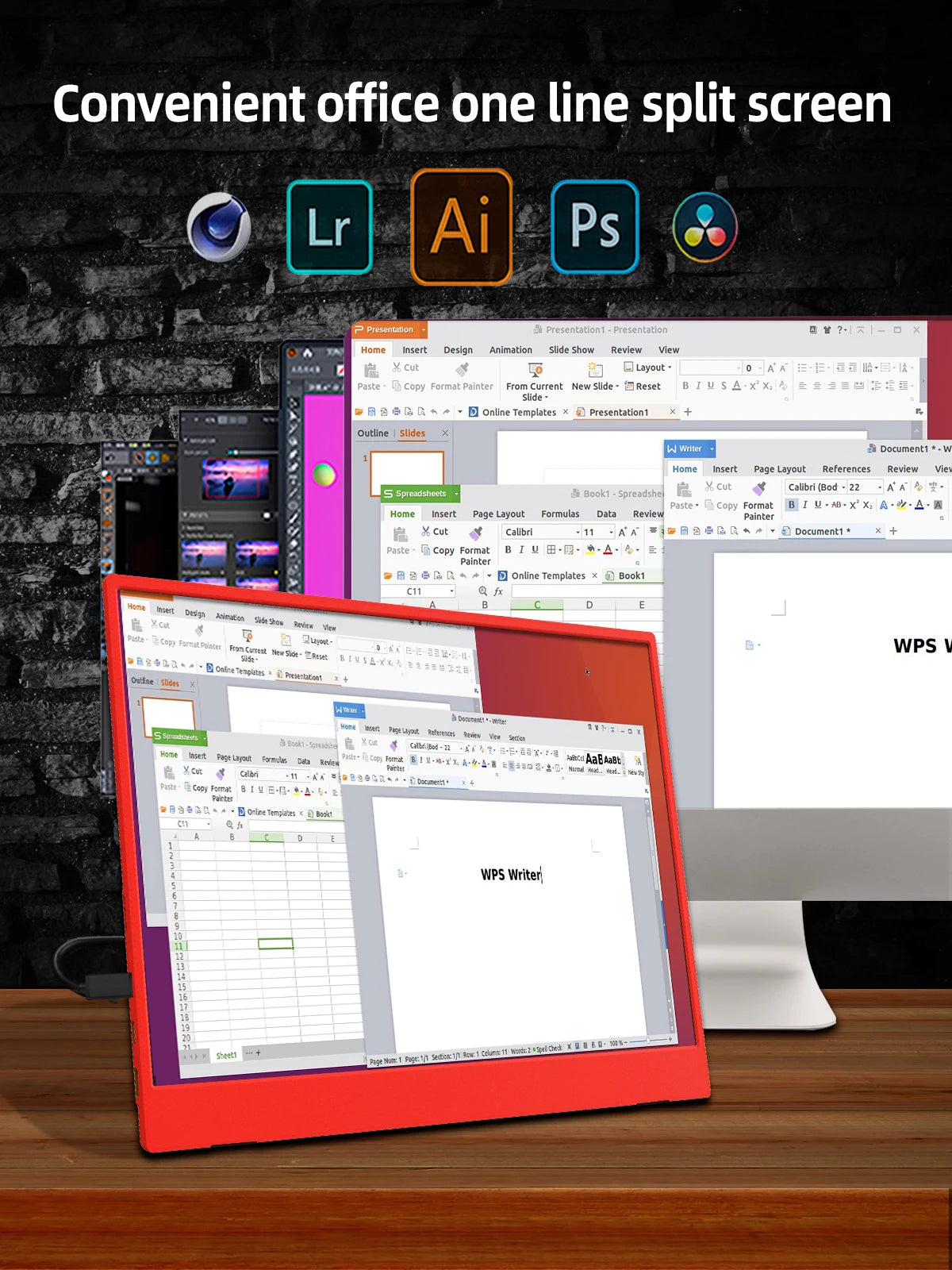 15.6-Inch 1080P Portable Monitor