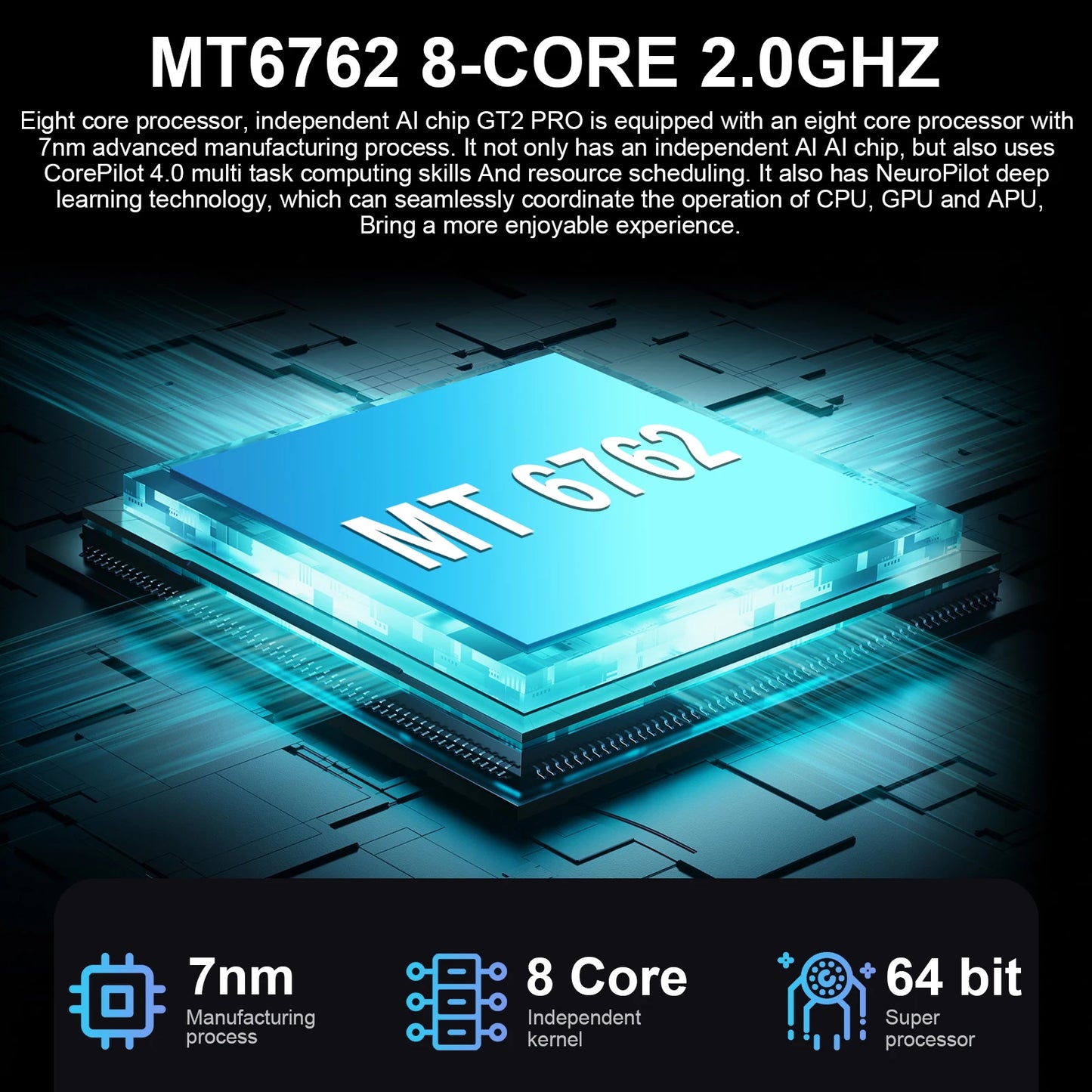 Global Version HTM GT2 Pro 6.8 Inch Cell Phone