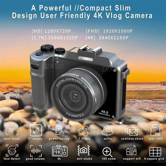 Beginner 4k Wifi Digital Camera