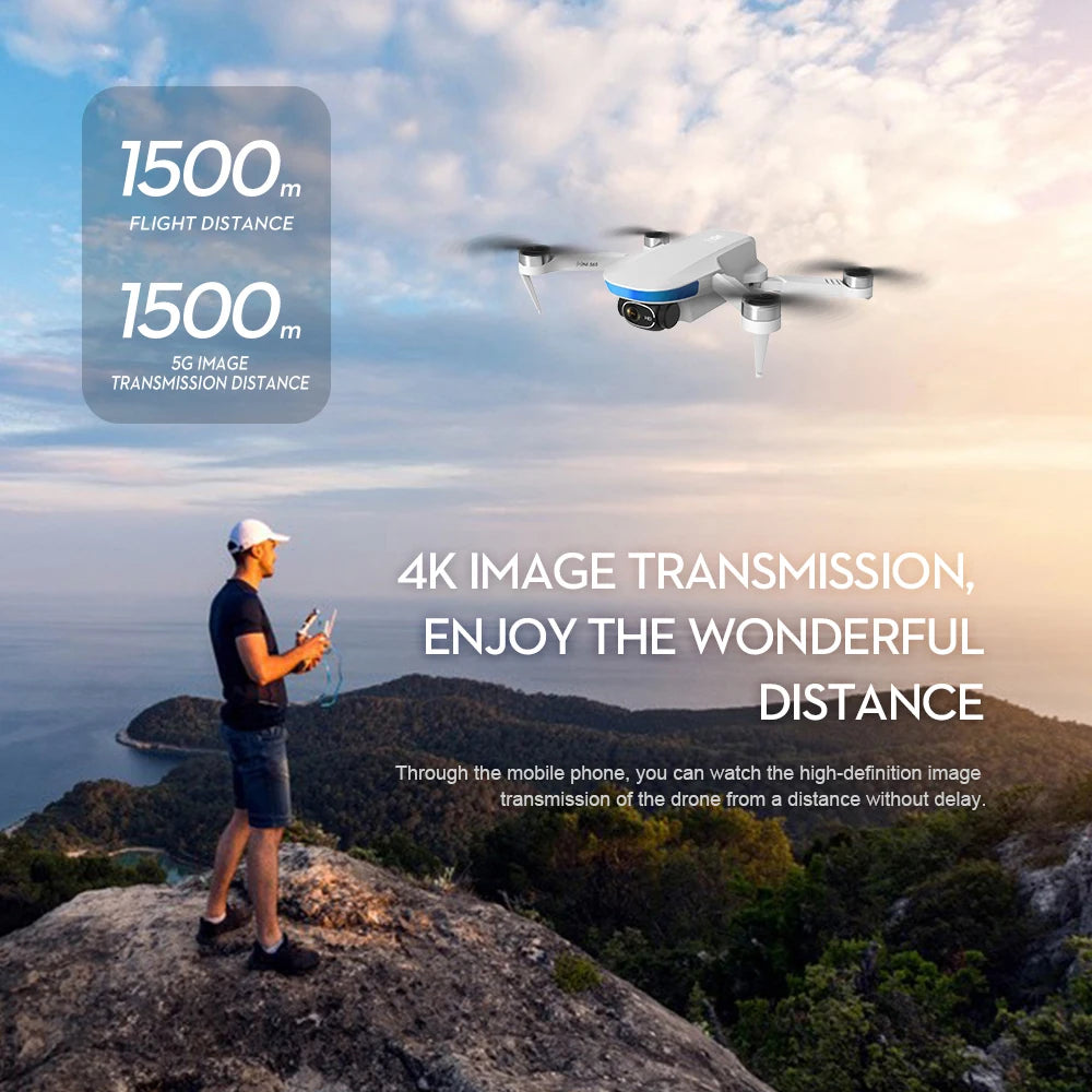 Drone 4k Professional S6S With DualCamera