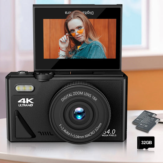 Digital Camera for Photography 4K 64MP
